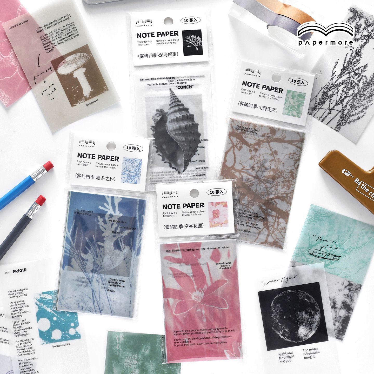 Vintage Junk Journal Scrapbooking Paper - 10 Sheets Vintage Vellum Paper 10