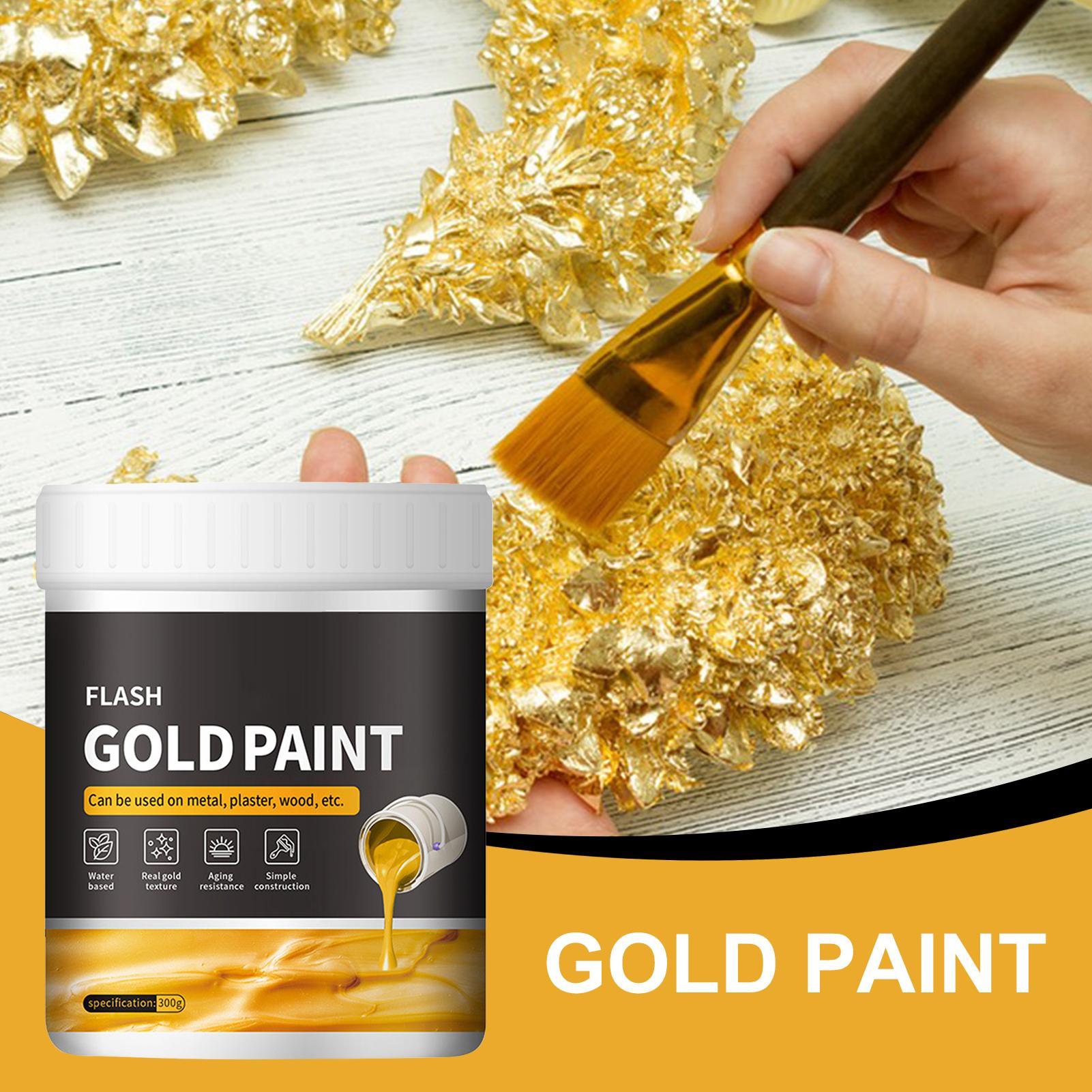 Liquid Gilding Gold Paint 300g - огляд і ціна Painting Supplies