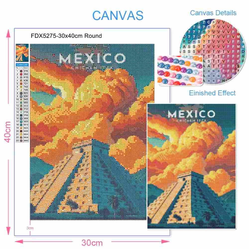 DIY 5D Diamond Painting Kit Cu - огляд і ціна 5D Diamond Painting Kit Full Drill