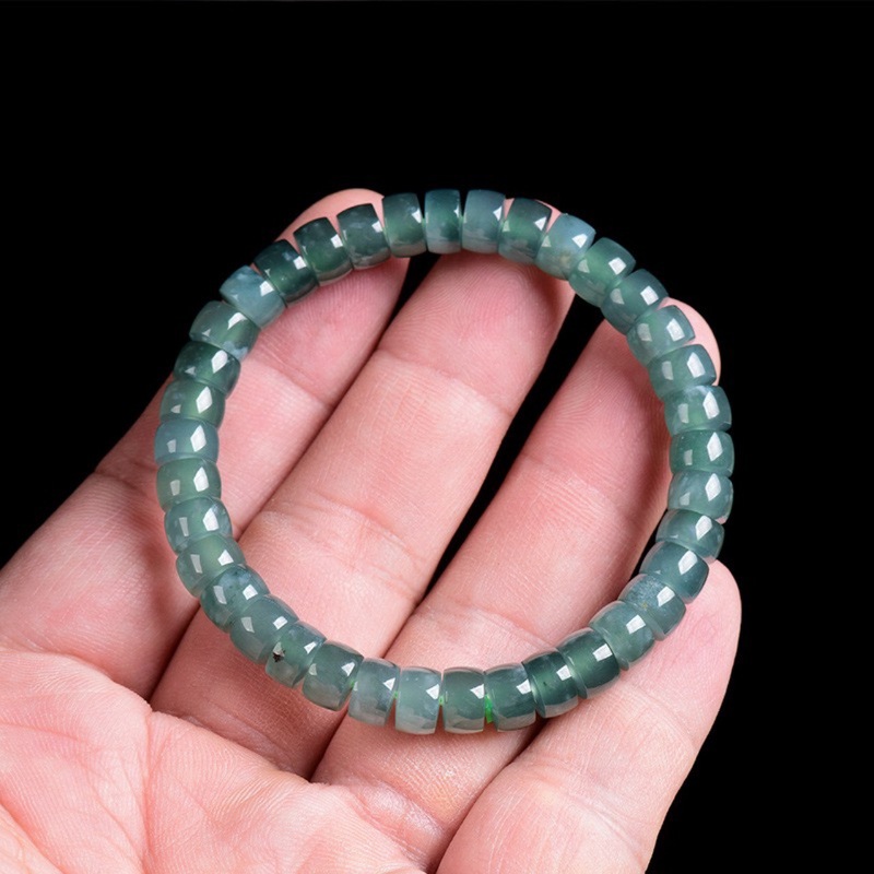 Natural Grade A Jadeite Blue W - огляд і ціна Beading