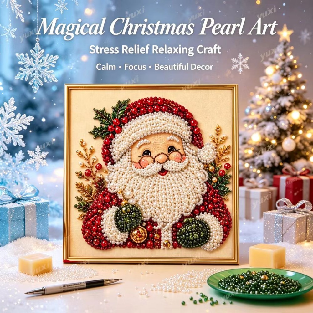 Christmas 5D Diamond Painting  - огляд і ціна 5D Diamond Painting Kit Full Drill