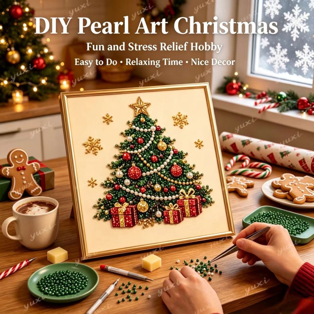 Christmas 5D Diamond Painting  - огляд і ціна 5D Diamond Painting Kit Full Drill
