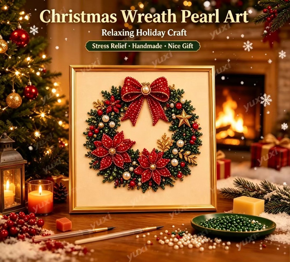 Christmas 5D Diamond Painting  - огляд і ціна 5D Diamond Painting Kit Full Drill