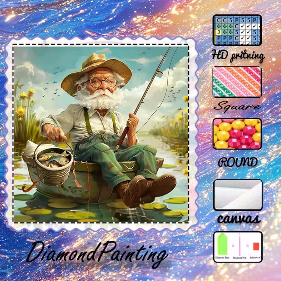 1 piece of 5D DIY flocking clo - огляд і ціна 5D Diamond Painting Kit Full Drill