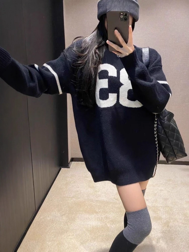 Y2K Vintage Knitted Sweater Wo - огляд і ціна Embroidery