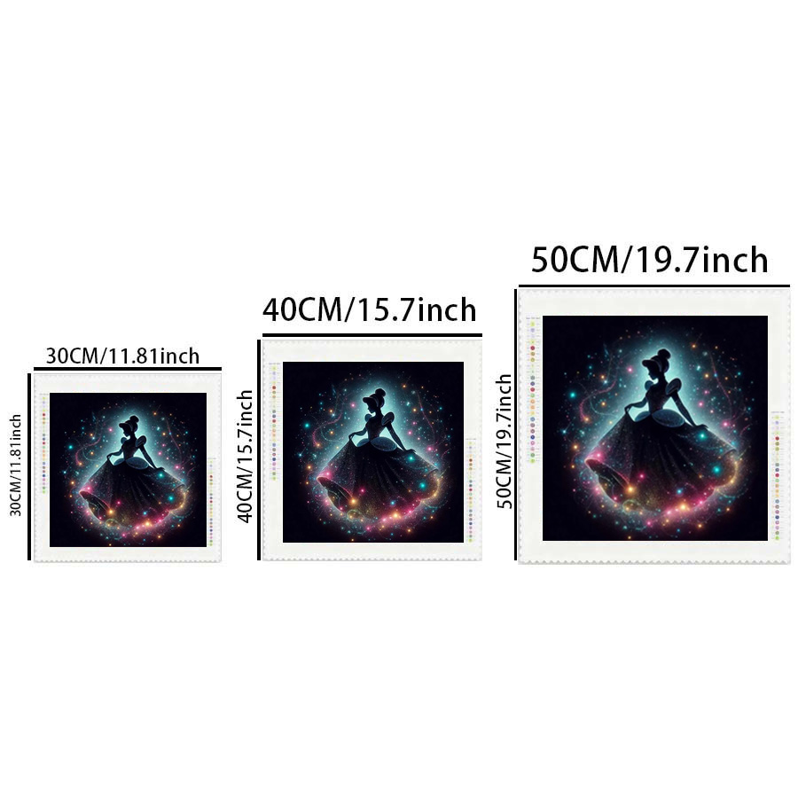 1 piece - 5D-DIY - Flocking cl - огляд і ціна 5D Diamond Painting Kit Full Drill