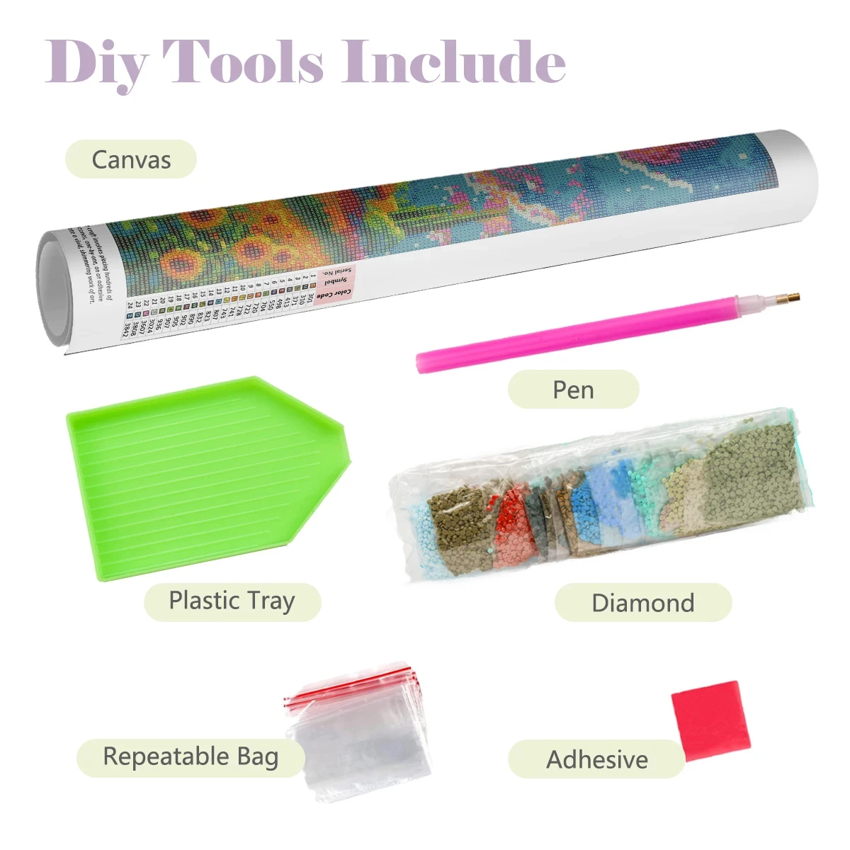 5D DIY Diamond Painting Kit Ca - огляд і ціна 5D Diamond Painting Kit Full Drill