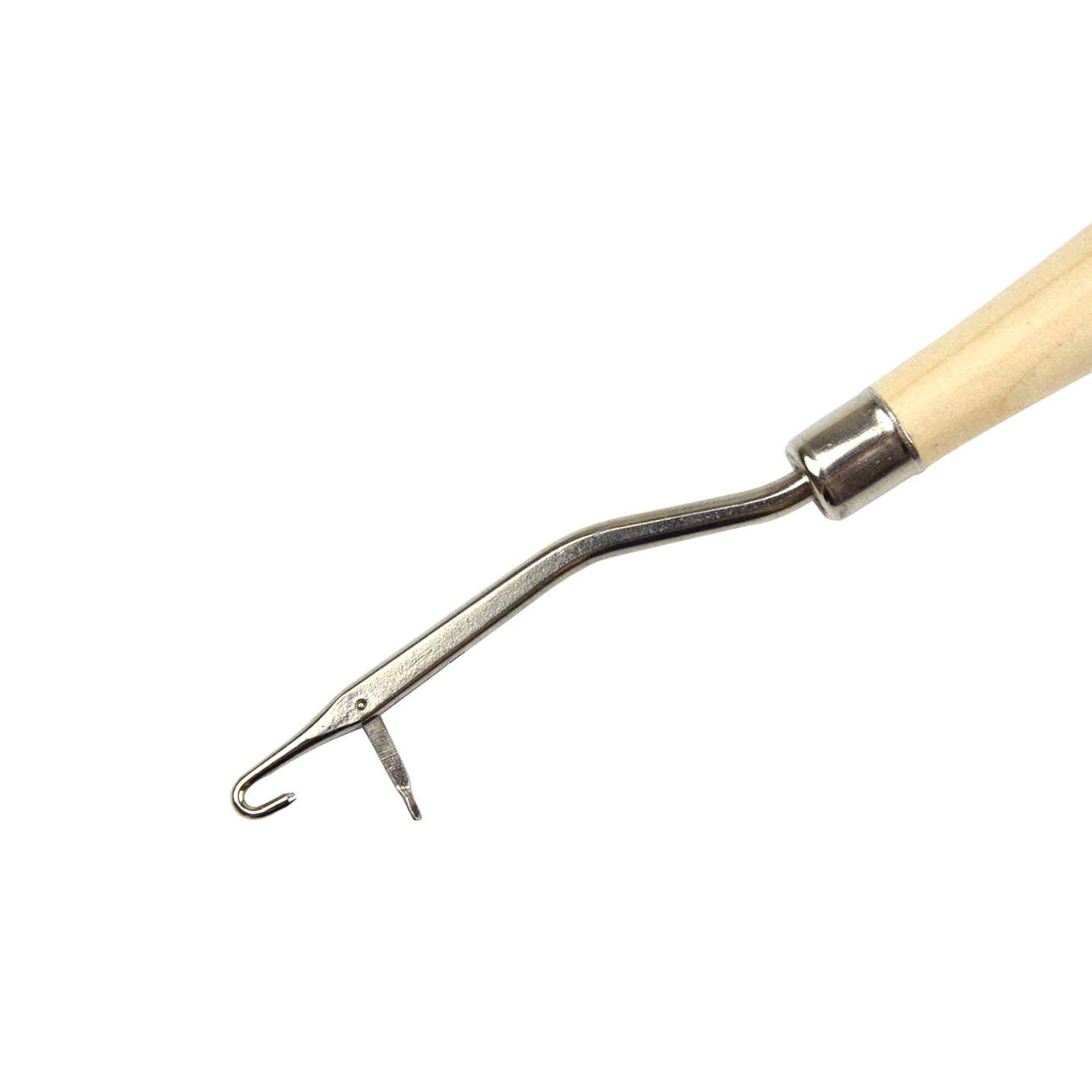 2Pcs Latch Crochet Hook Needle - огляд і ціна Wooden Crochet Hooks Ergonomic Handle