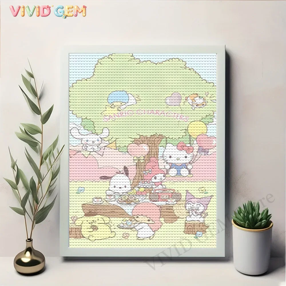 Full Square Diamond,No Frame1p - огляд і ціна 5D Diamond Painting Kit Full Drill