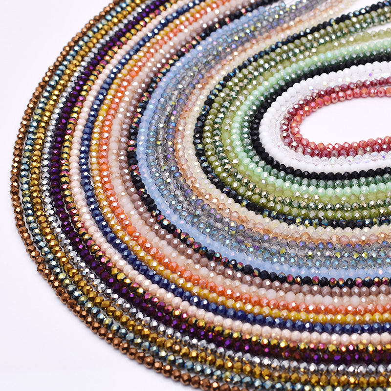 4mm Color scheme 6 strand/bag  - огляд і ціна Glass Seed Beads 2Mm Jewelry Making