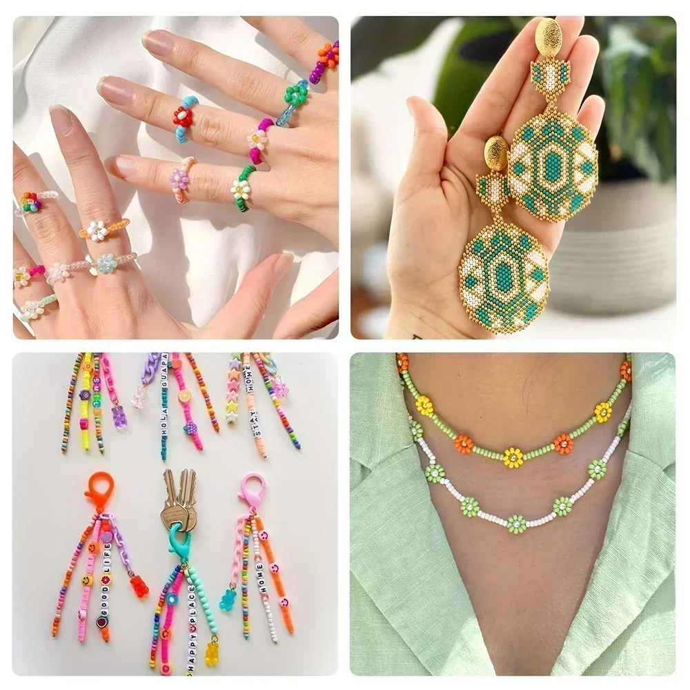 10g Colorful Glass Seed Beads  - огляд і ціна Glass Seed Beads 2Mm Jewelry Making