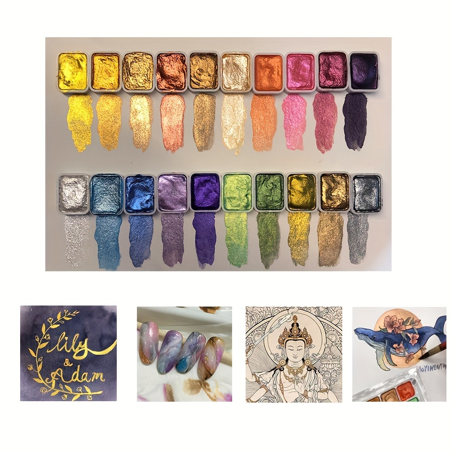 Portable56 Colors Solid Pigmen - огляд і ціна Watercolor Paint Set Solid Pigment