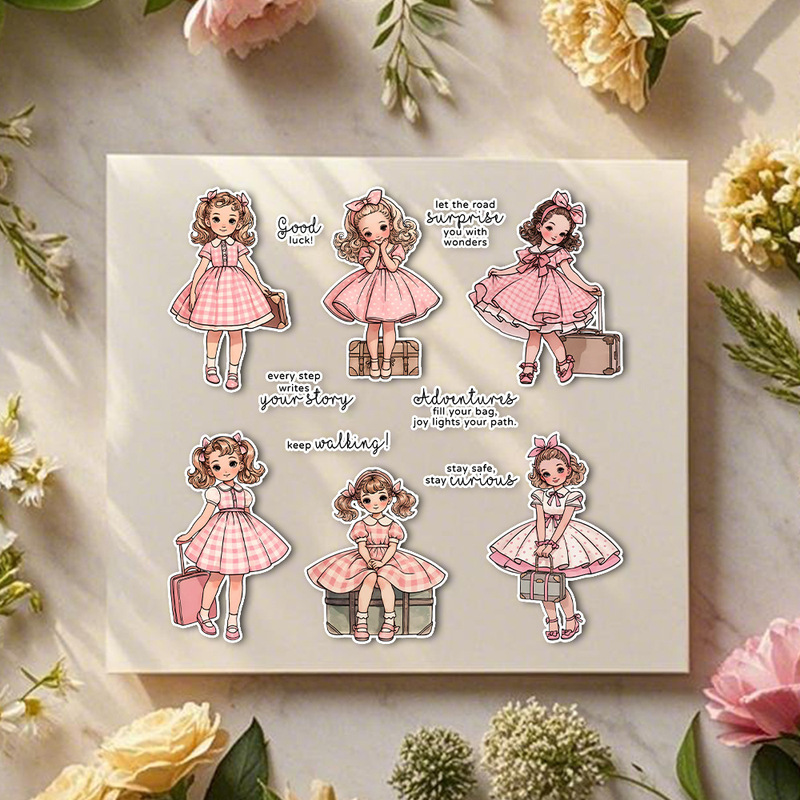Suncraft Lovely Traveling Litt - огляд і ціна Clear Silicone Stamps For Card Making