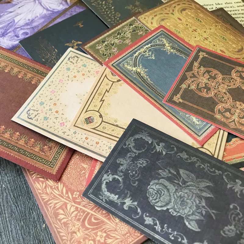 16Pcs Vintage Bohemian Cardsto - огляд і ціна Vintage Junk Journal Scrapbooking Paper