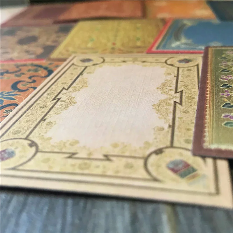 16Pcs Vintage Bohemian Cardsto - огляд і ціна Vintage Junk Journal Scrapbooking Paper