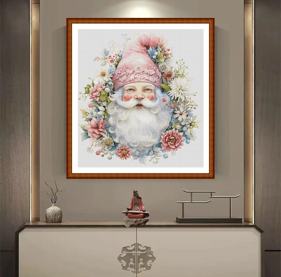 [ZZ4491- Flower Ball Dwarf] DI - огляд і ціна Cross Stitch Stamped Kits Beginners