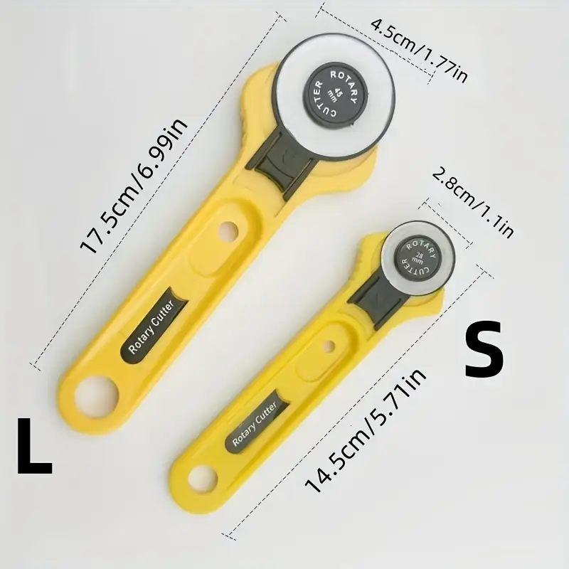 28/45mm Rotary Cutter Blades S - огляд і ціна Rotary Cutter For Fabric 45Mm