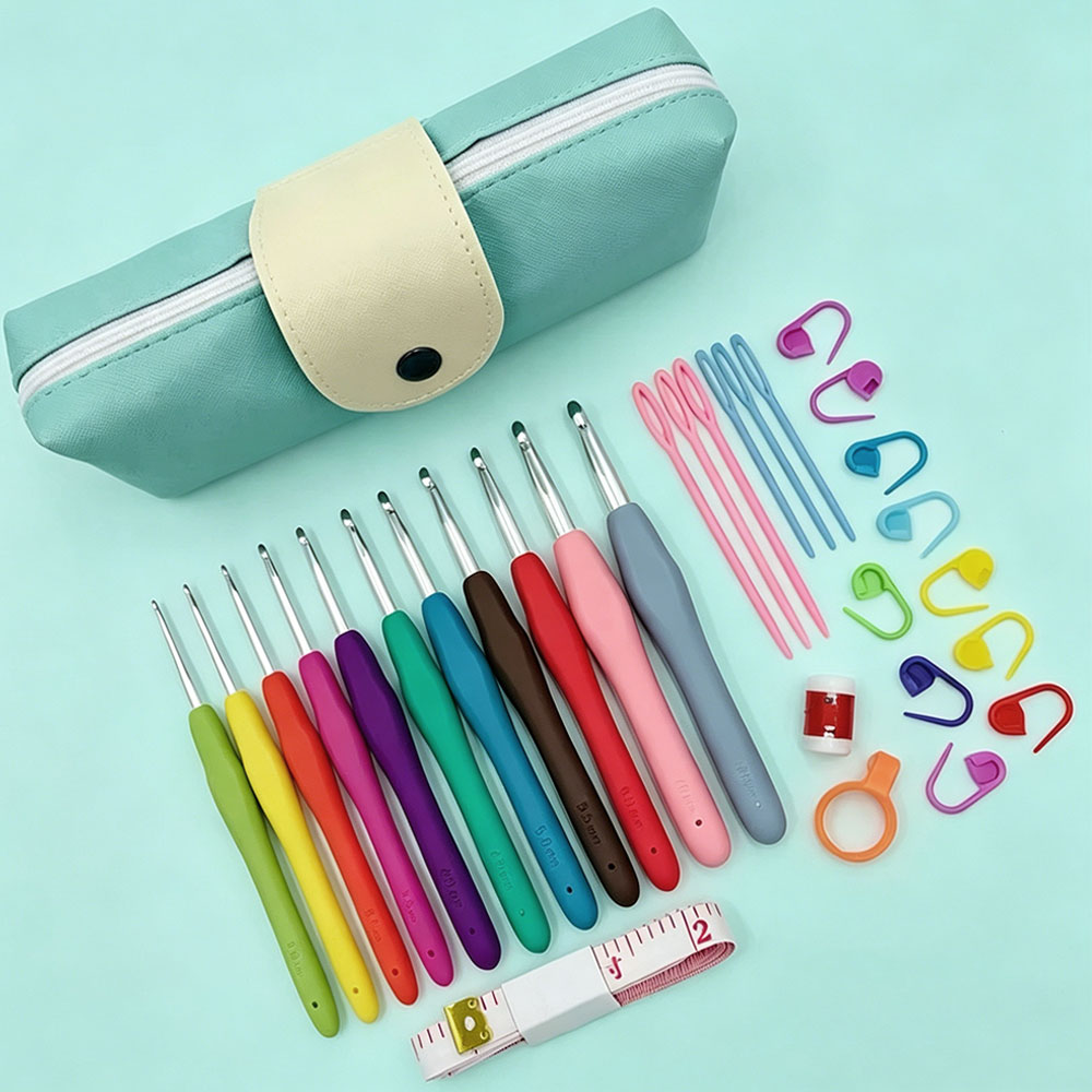 37pcs Crochet Hooks Kits with  - огляд і ціна Sewing