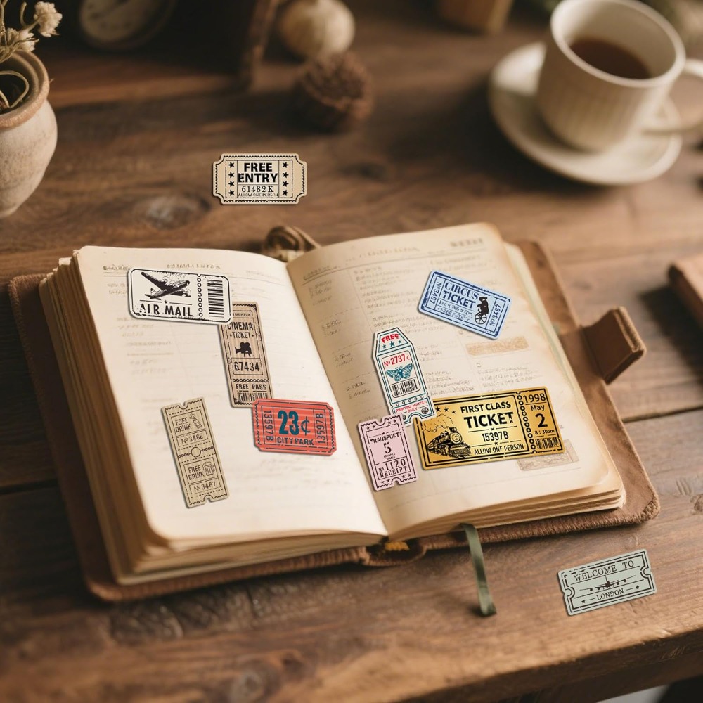 Vintage Ticket Clear Stamp for - огляд і ціна Clear Silicone Stamps For Card Making